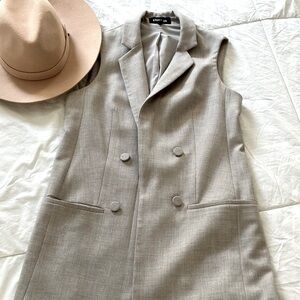 Grey vest